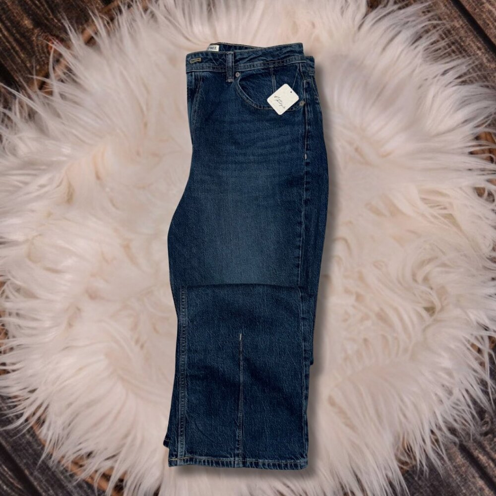 Free People Bootcut Jeans - Dark Wash - Size 33